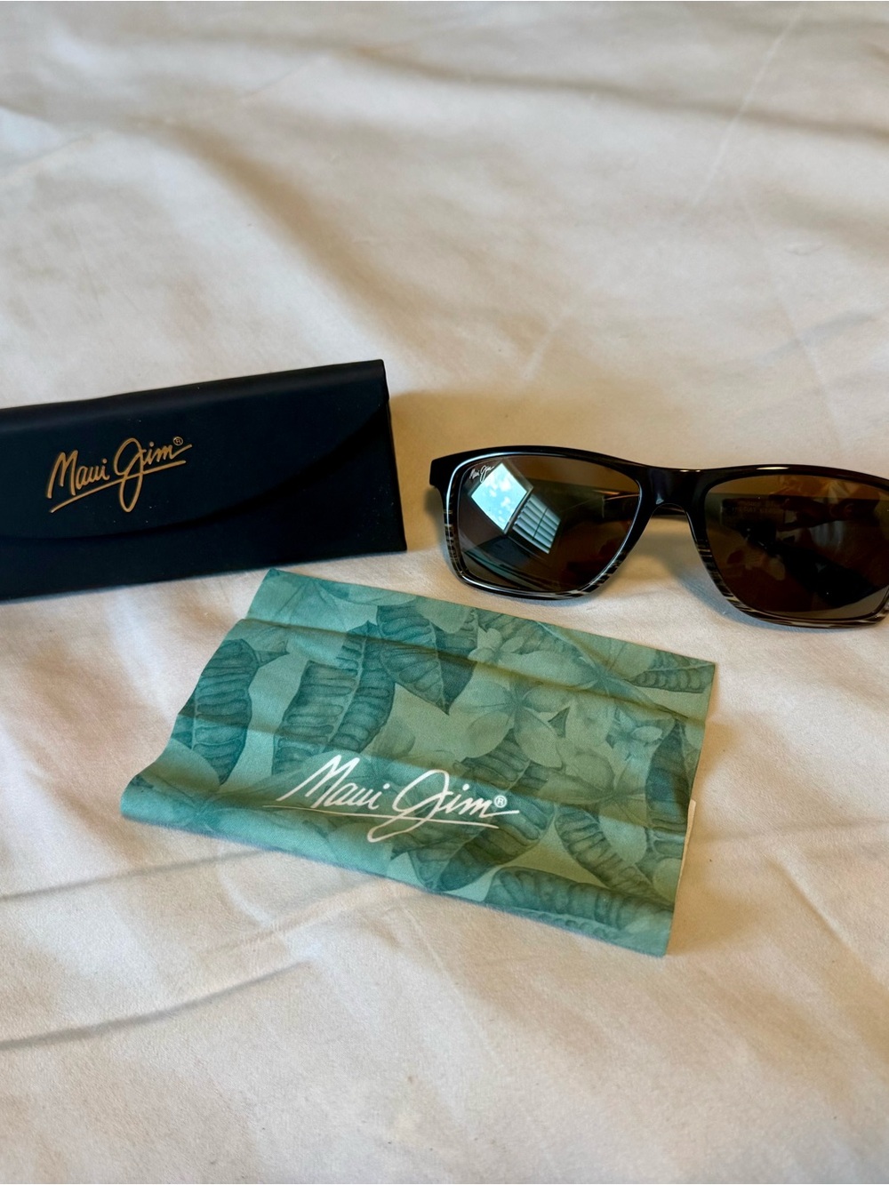 Maui Jim Men’s Onshore Chocolate Fade Polarized Sunglasses
